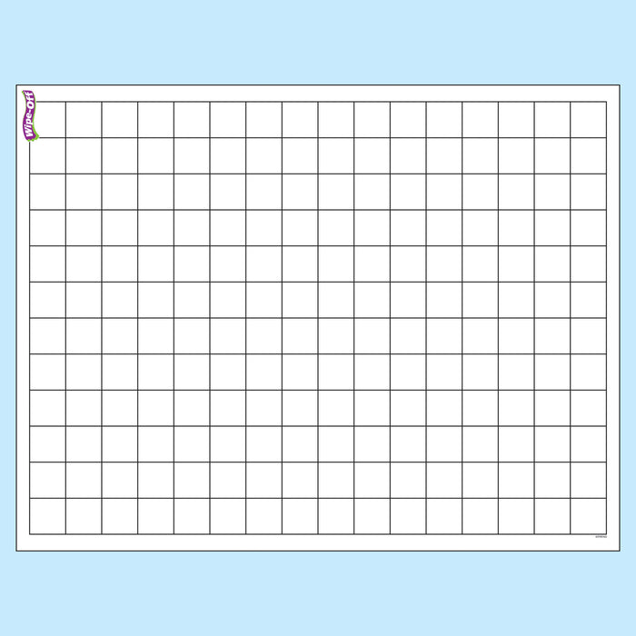Graphing Grid (Small Squares) Wipe-Off® Chart, 17" x 22" XT27305