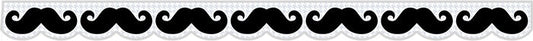 Mustache Mania Border XCTP0161