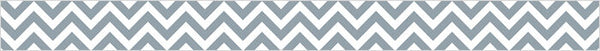 Slate Gray Chevron Border XCTP0167
