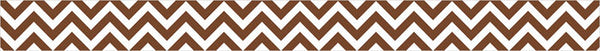 Chocolate Chevron Border XCTP0168