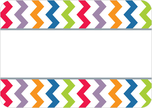 Chevron Name Tags XCTP0171