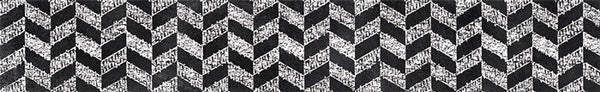 Herringbone In Chalk Borders XCTP0232