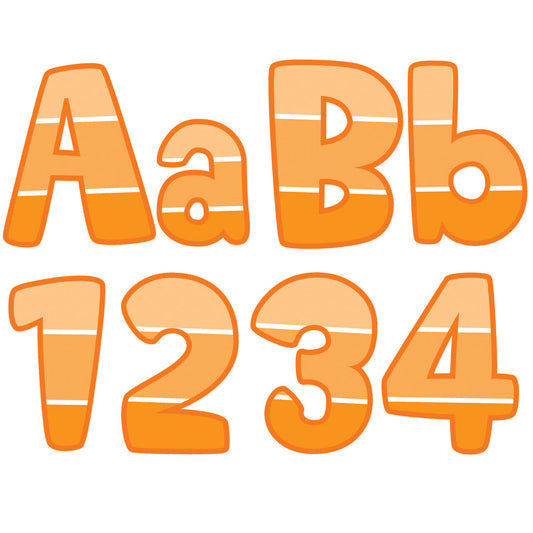 Orange Paint Chip 4 Designer Letters XCTP0281