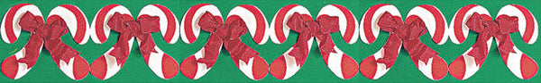 Candy Canes Border XCTP0343