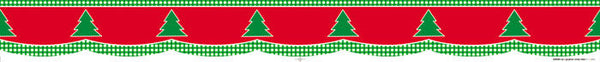 Green Tree Gingham Border XCTP0408