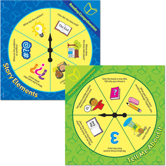 Reading Comprehension Spinners XCTP0479
