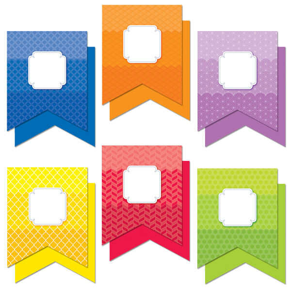Painted Palette Pennants 10 Designer XCTP0651
