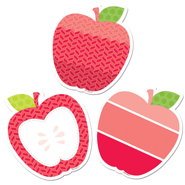 Apples (Paint) 3 Designer Cut-Outs XCTP0822
