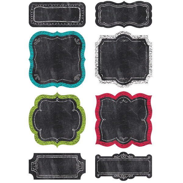 Chart Cards 6 Designer Cut-Outs XCTP0858