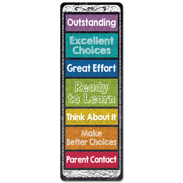 Chalk It Up! Desktop Behavior Clip Charts Bookmarks XCTP0864