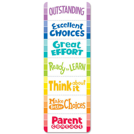 Painted Pallette Desktop Behavior Clip Charts Bookmarks XCTP0948