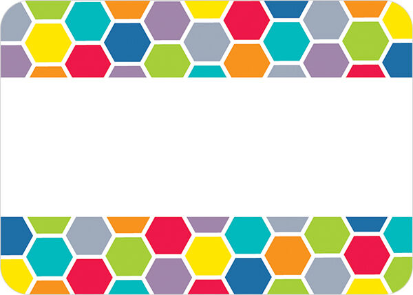 Hexagon Labels XCTP0949