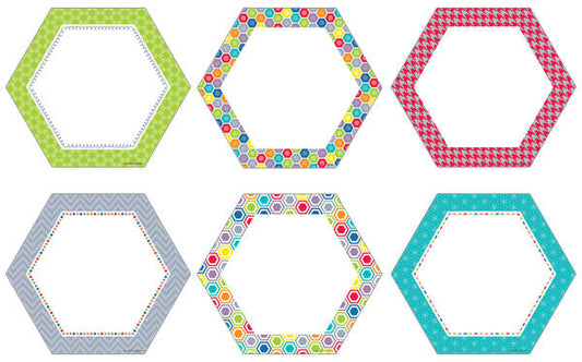 Hexagon 6 Designer Cut-Outs XCTP0953