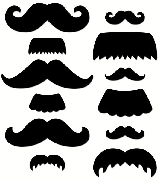 Mustache Medley 6 Designer Cut-O XCTP0955