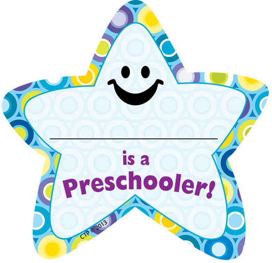 Im A Preschooler Star Badge XCTP1014