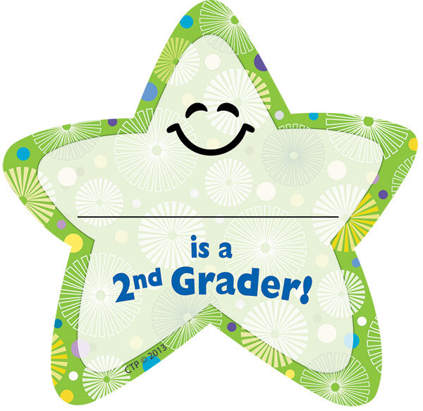 Im A 2Nd Grader Star Badge XCTP1017