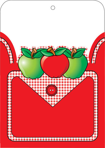 Apple Library Pocket Mini-Bulletin Board XCTP1024