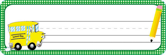 School Bus Name Plates XCTP1045