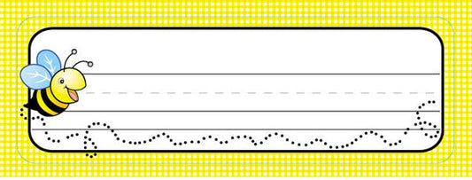 Bee Name Plates XCTP1050