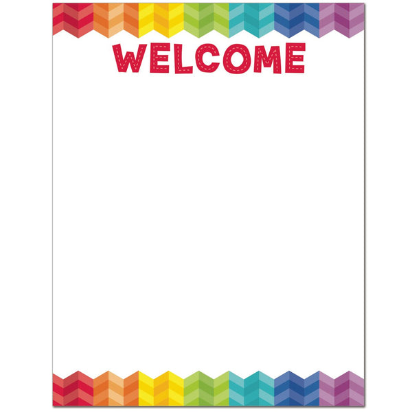 WELCOME CHART (PAINT) XCTP1123