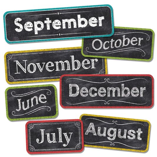 Chalk It Up! Months Of The Year Headliner XCTP1134
