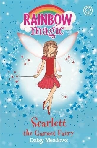 "RAINBOW MAGIC ""SCARLET"" The Garnet Fairy - Jewel Fairies, Book 2"