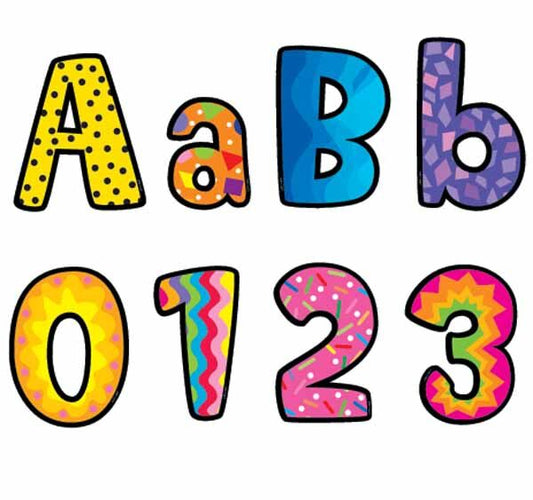 Poppin Patterns Designer Letters XCTP1194