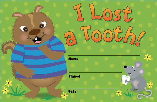 I Lost A Tooth! Awards XCTP1270