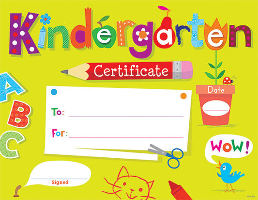 Kindergarten Certificate Award XCTP1399