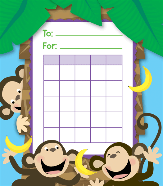 Monkeys-Incentive Charts XCTP1423