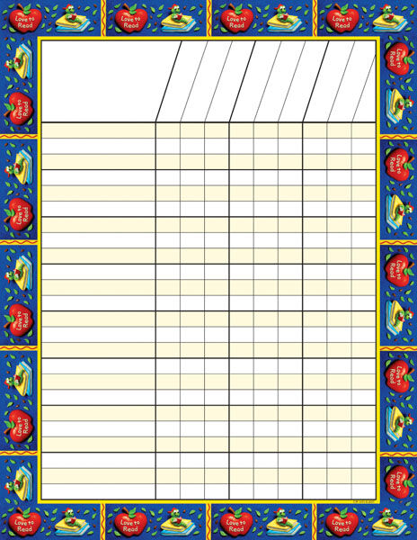 Love To Read Record Keeping Pads XCTP1473