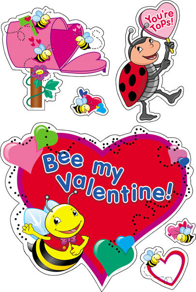 Valentines Bulletin Board XCTP1599