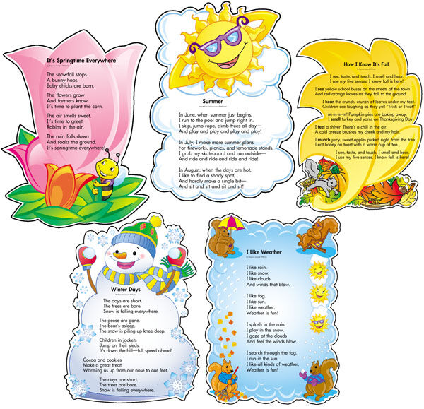 Reading Fluency: Super Seasons Mainstream Bulletin Boards XCTP1649