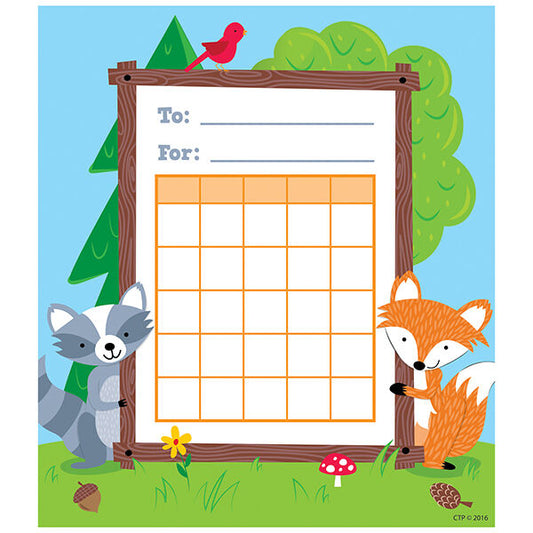 Woodland Friends Student Incentive Chart XCTP1724
