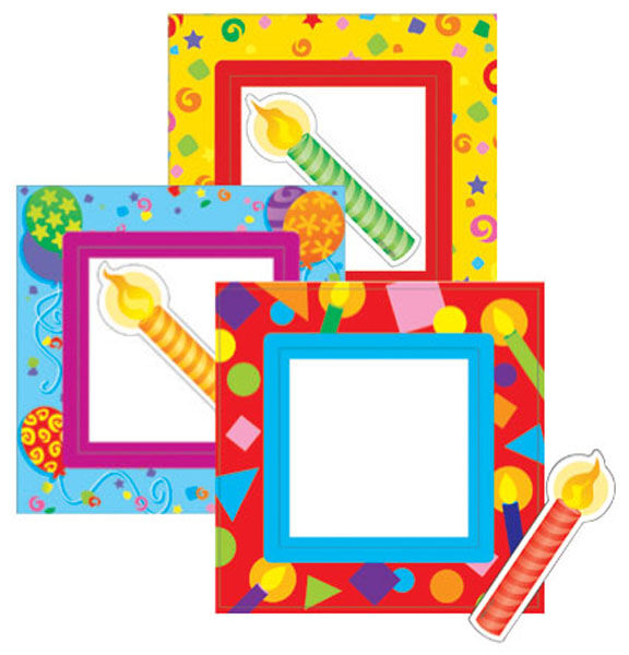 Birthday Candles Designer Cut Out XCTP1778