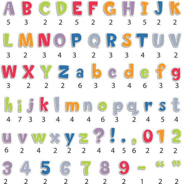 Chevron Solids 4 Designer Letters XCTP1893