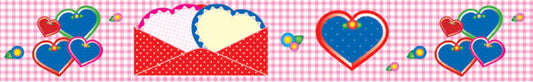 Hearts & Envelopes Border Brites XCTP1999