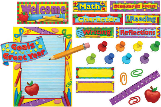 Goals For A Great Year Bulletin Board XCTP2048