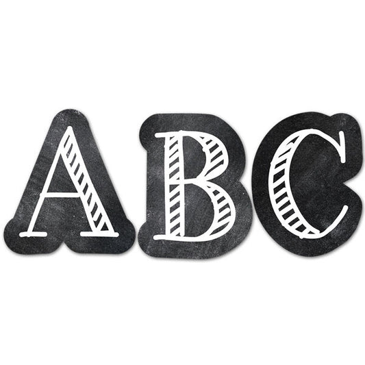 Chalkboard 2 Uc Letters Stickers XCTP2103