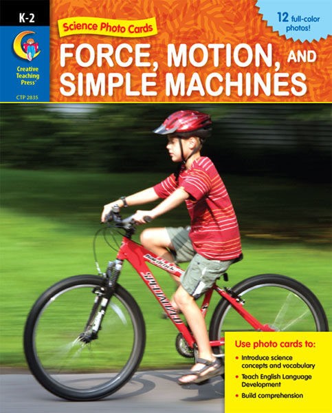 Force Motion And Simple Machines Photo Cards XCTP2835
