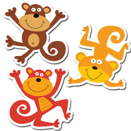 Teachers Creative Cut Outs Monkeys XCTP3871
