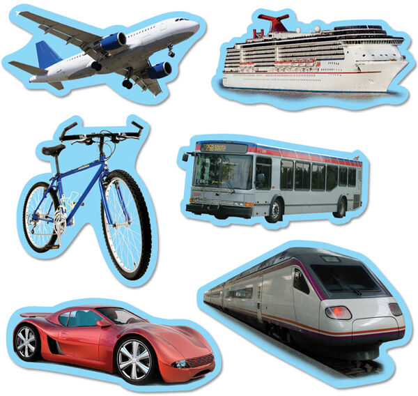 36 Designer Cut Outs Transportation XCTP3876