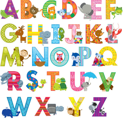 Animal Alphabet Stickers XCTP4380