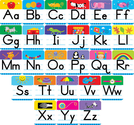 The Alphabet Stickers XCTP4381