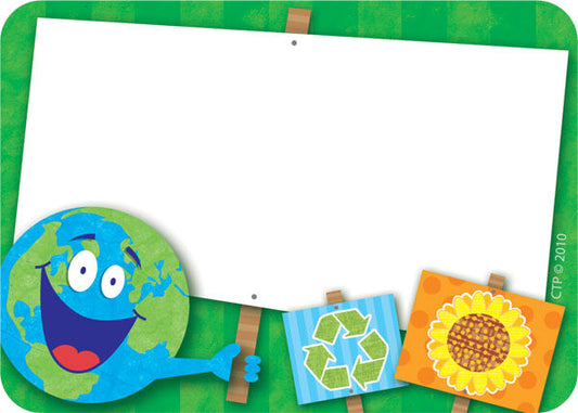 Go Green Name Tags XCTP4515