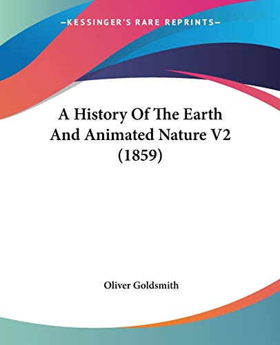 A History Of The Earth And Animated Nature V2 (1859)