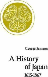 A History of Japan, 1615-1867