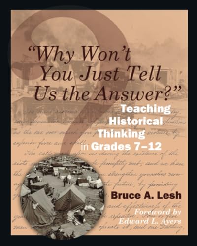 "Why Won't You Just Tell Us the Answer?"