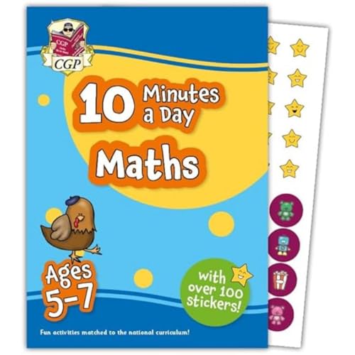 10 Minutes a Day Maths for Ages 5-7 (with reward stickers)
