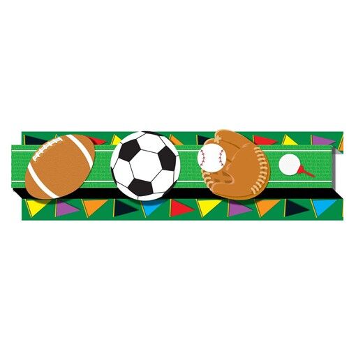 Pop-Its Dimensional Borders: Sports XCD108057